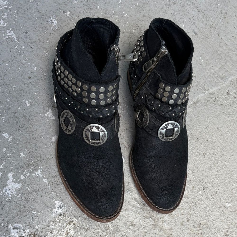 Rapsodia Suede booties